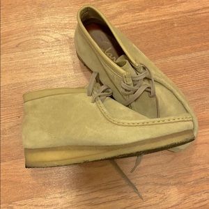 Clarks Suede Wallabees
